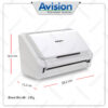 Avision-AD340G-(ukuran-berat-scanner)